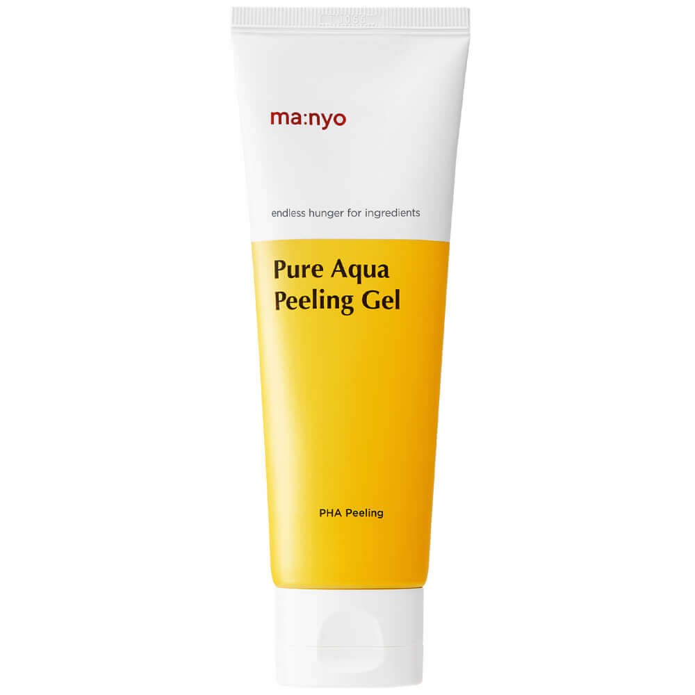 Manyo Pure Aqua Peeling Gel – PHA Asitli Cilt Aydınlatıcı ve Nazik Peeling Jel.