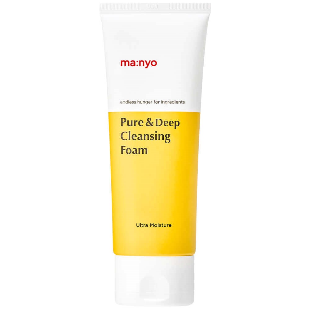 Manyo Pure Deep Cleansing Foam – Seramidli Derinlemesine Temizleyen ve Gözenekleri Arındıran Yüz Temizleme Köpüğü 100 ml