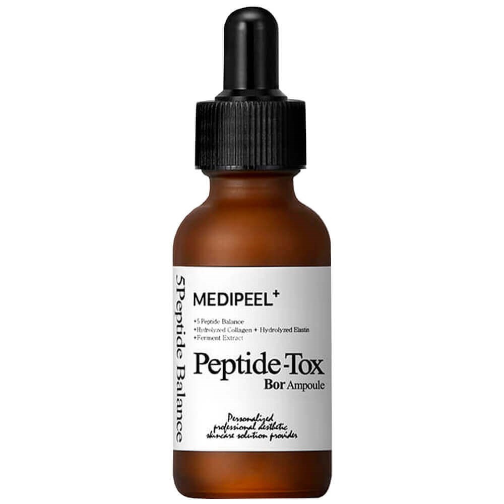 MEDIPEEL Peptide-Tox Bor Ampoule – Peptit Kompleksli Yoğun Sıkılaştırıcı ve Kırışıklık Karşıtı Ampul 30 ML