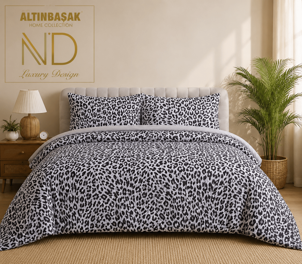 Altınbaşak Creaforce Çift Kişilik Nevresim Takımı Roar Marble