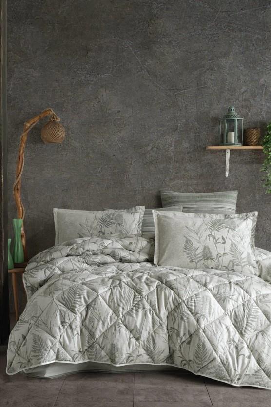 Clasy Çift Kişilik Ranforce Uyku Seti Tuva v1 Yeşil 8681727291227