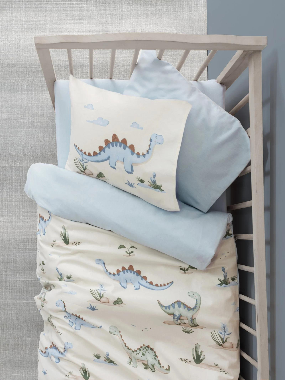 Cotton Box Bebek Nevresim Takımı Dinora Mavi