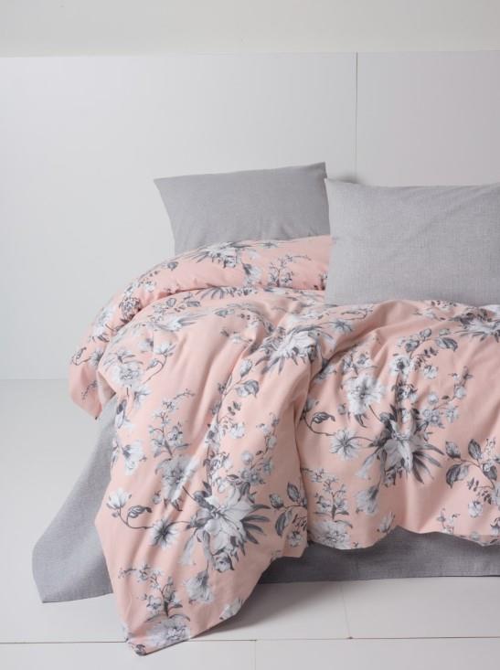 Cotton Box Flanel Nevresim Takımı Çift Kişilik Petit Pudra