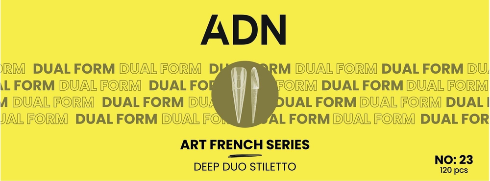 ADN Art French Series Üst Form No:23 Deep Duo Stiletto
