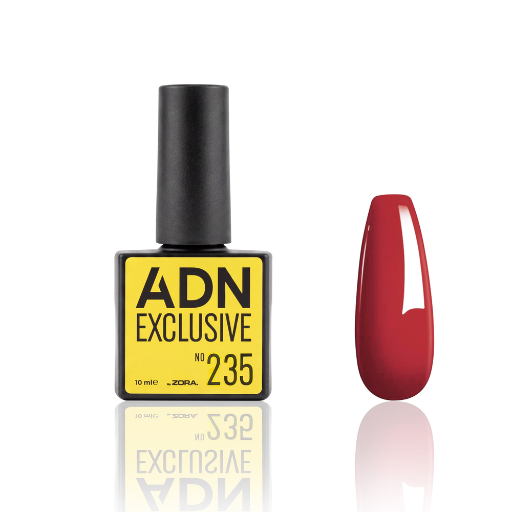 Adn Kalıcı Oje Exclusıve Seri NO:235 (BORDOYA YAKIN KIRMIZI)