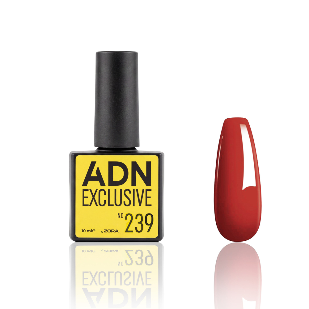 Adn Kalıcı Oje Exclusıve Seri NO:239 (KOYU BAYRAK KIRMIZI)