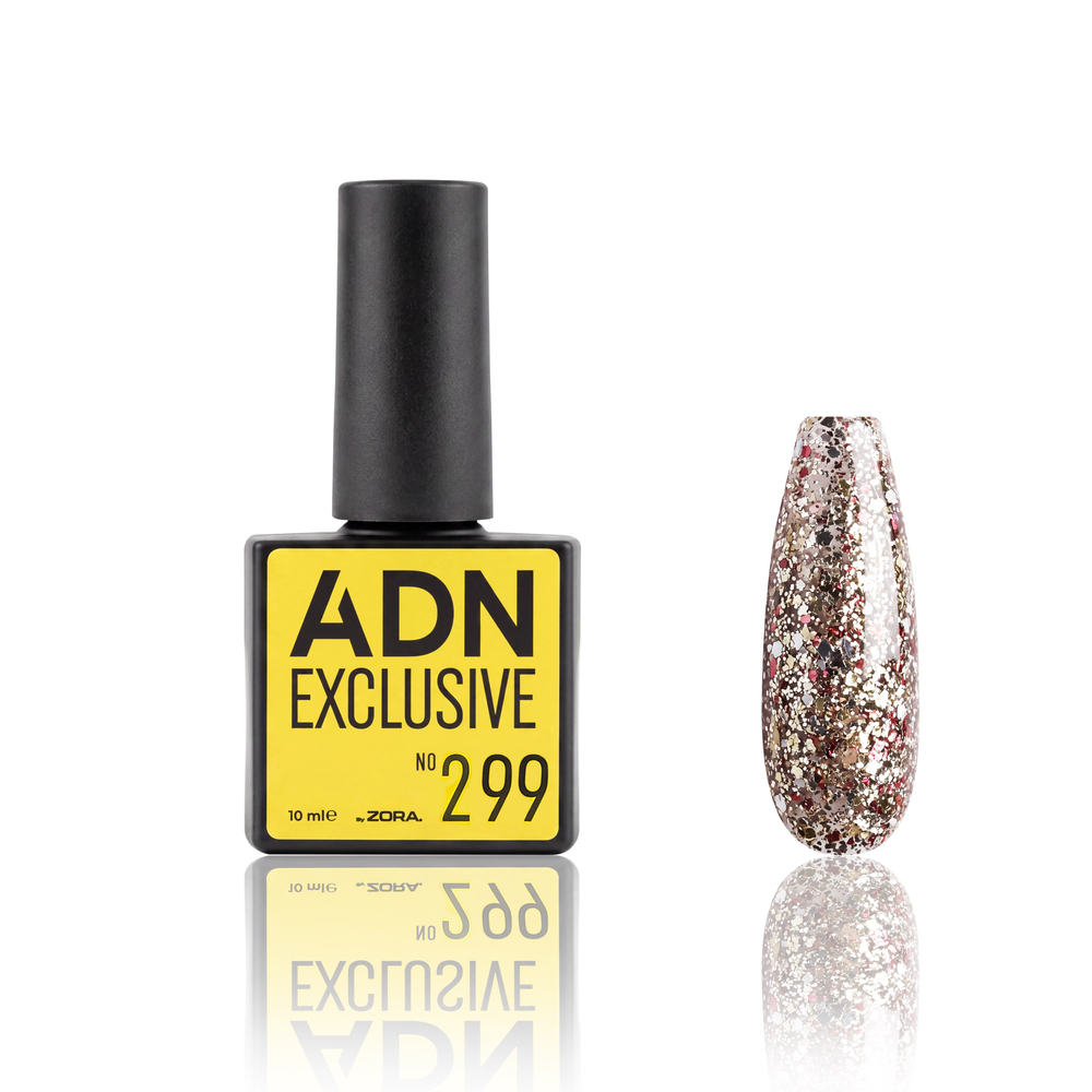 Adn Kalıcı Oje Exclusıve Seri NO:299 (BRONZ SİMLİ)