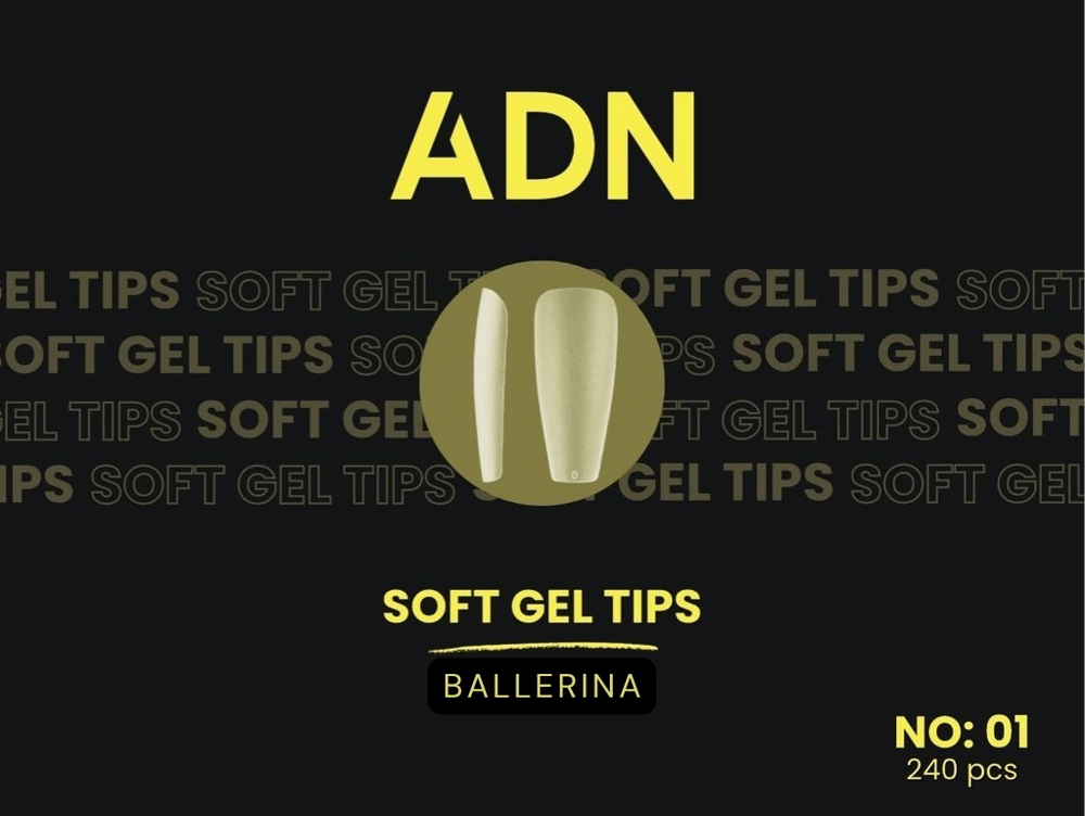 ADN Soft Gel Tips No:01 Almond