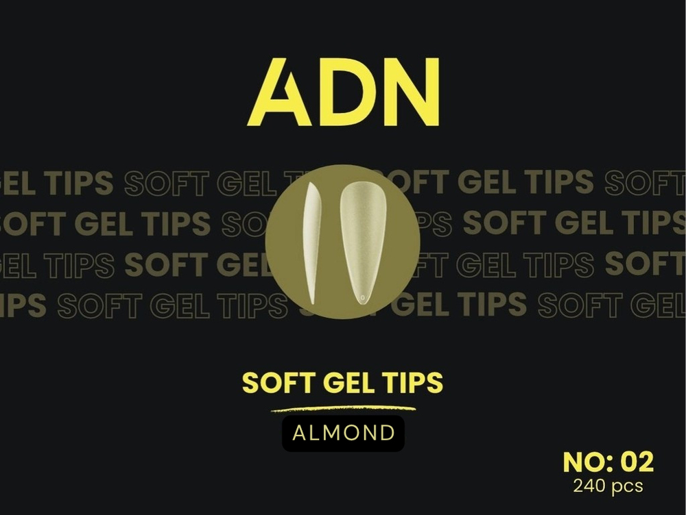 ADN Soft Gel Tips No:02 Ballerina