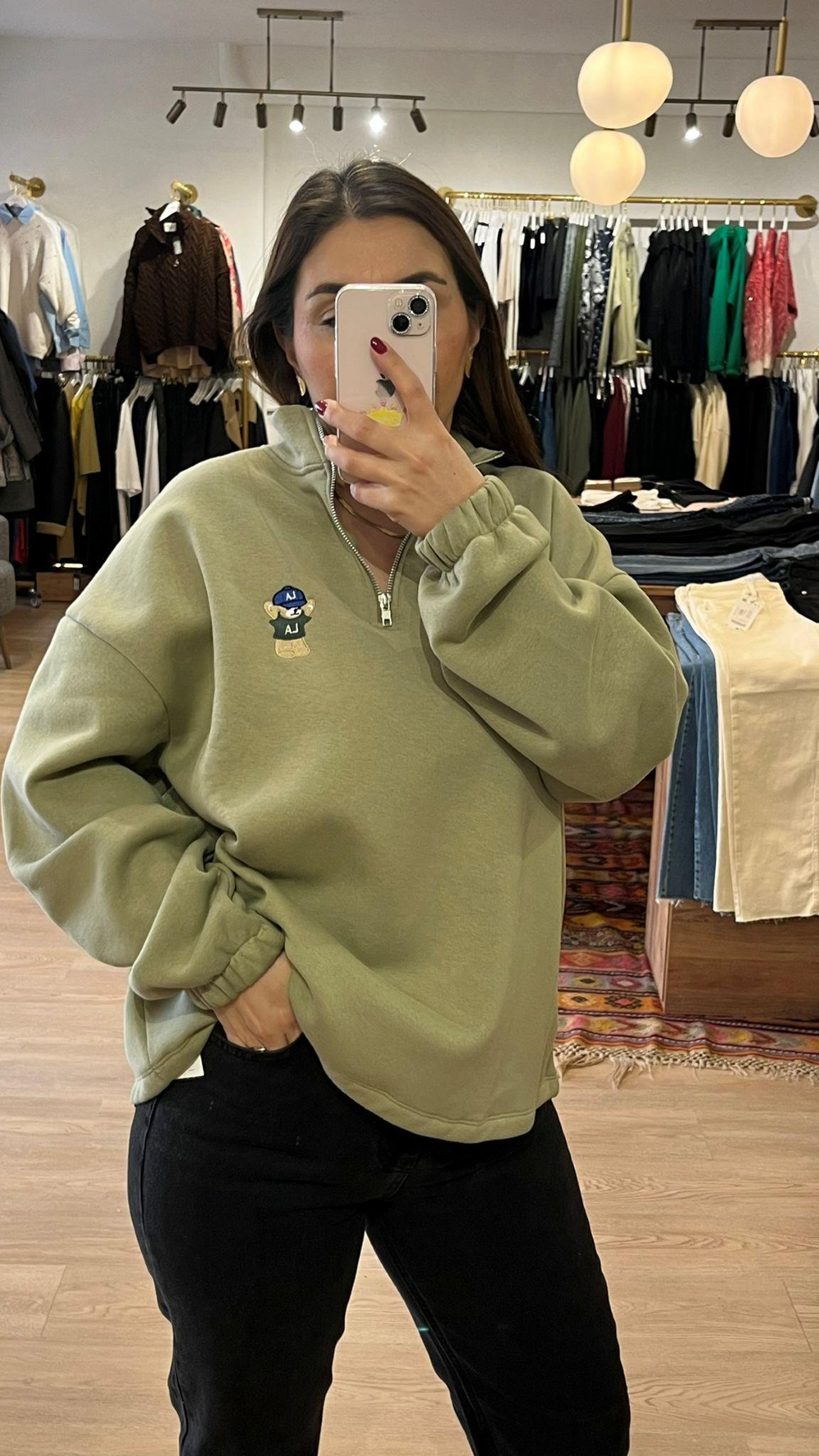 Tedy Sweatshirt Haki