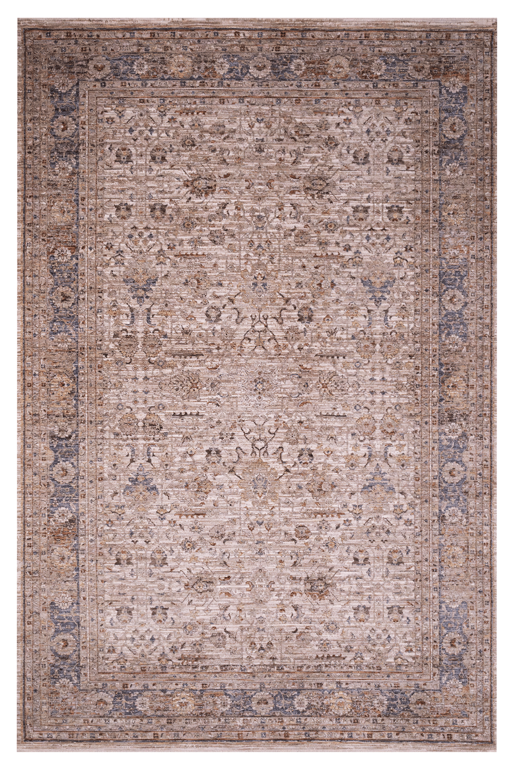 Tüm Ürünler,Bahariye,Modern Kaymaz Halı Modelleri | Yumuşak Dokulu Dekoratif Halı,ATLAS AT07 MAVİ