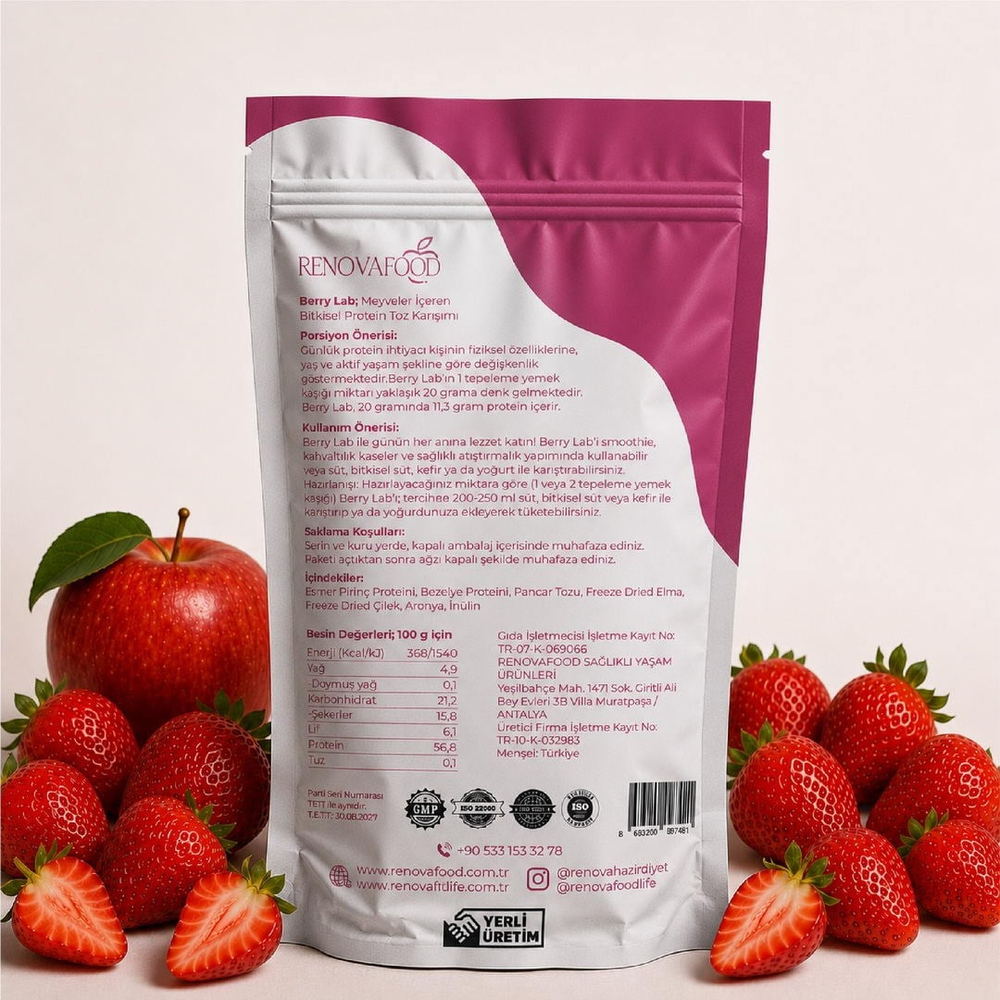 Berry Lab Bitkisel Protein Karışımı