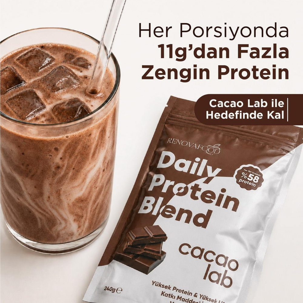 Cacao Lab Bitkisel Protein Karışımı