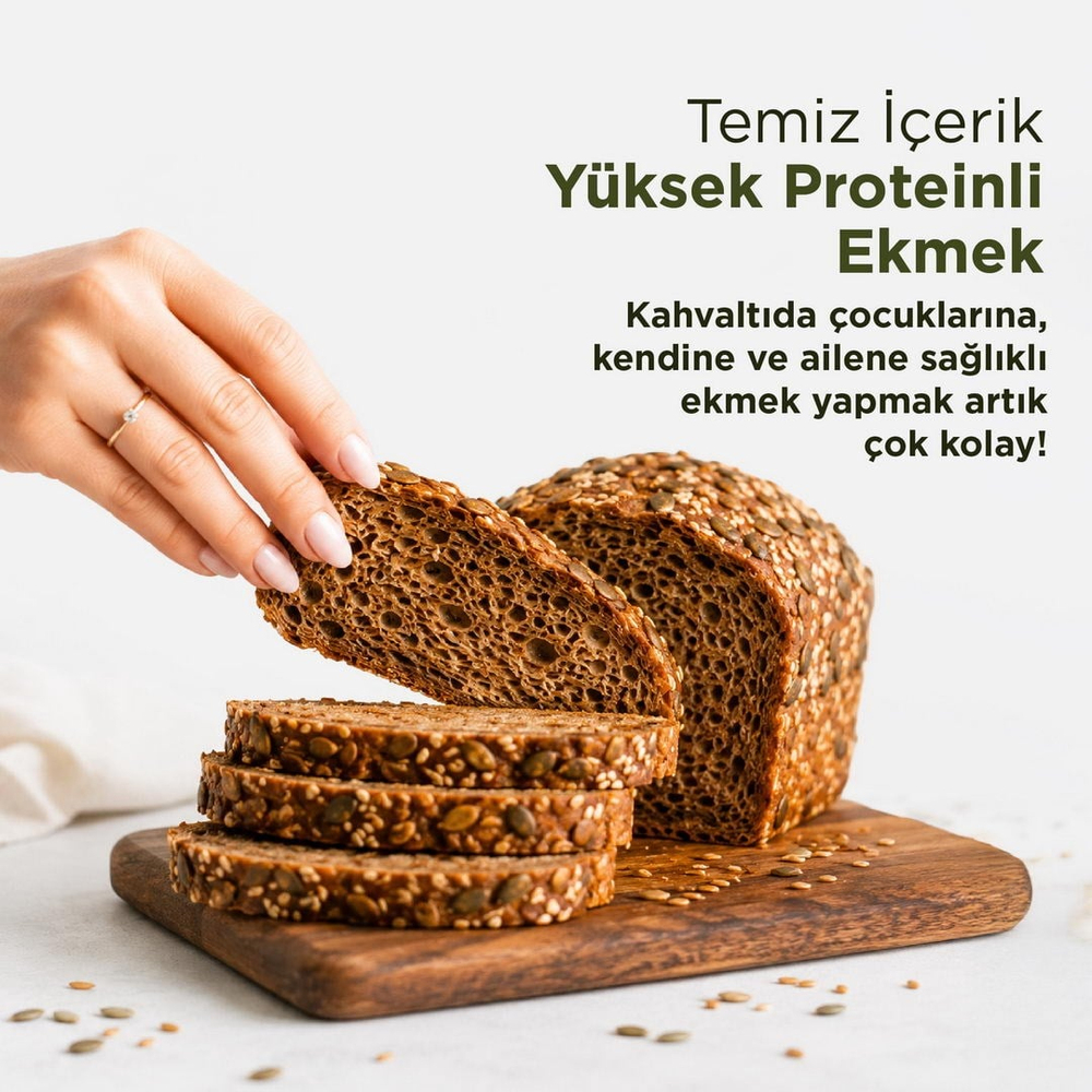 Yüksek Proteinli Ekmek Karışımı