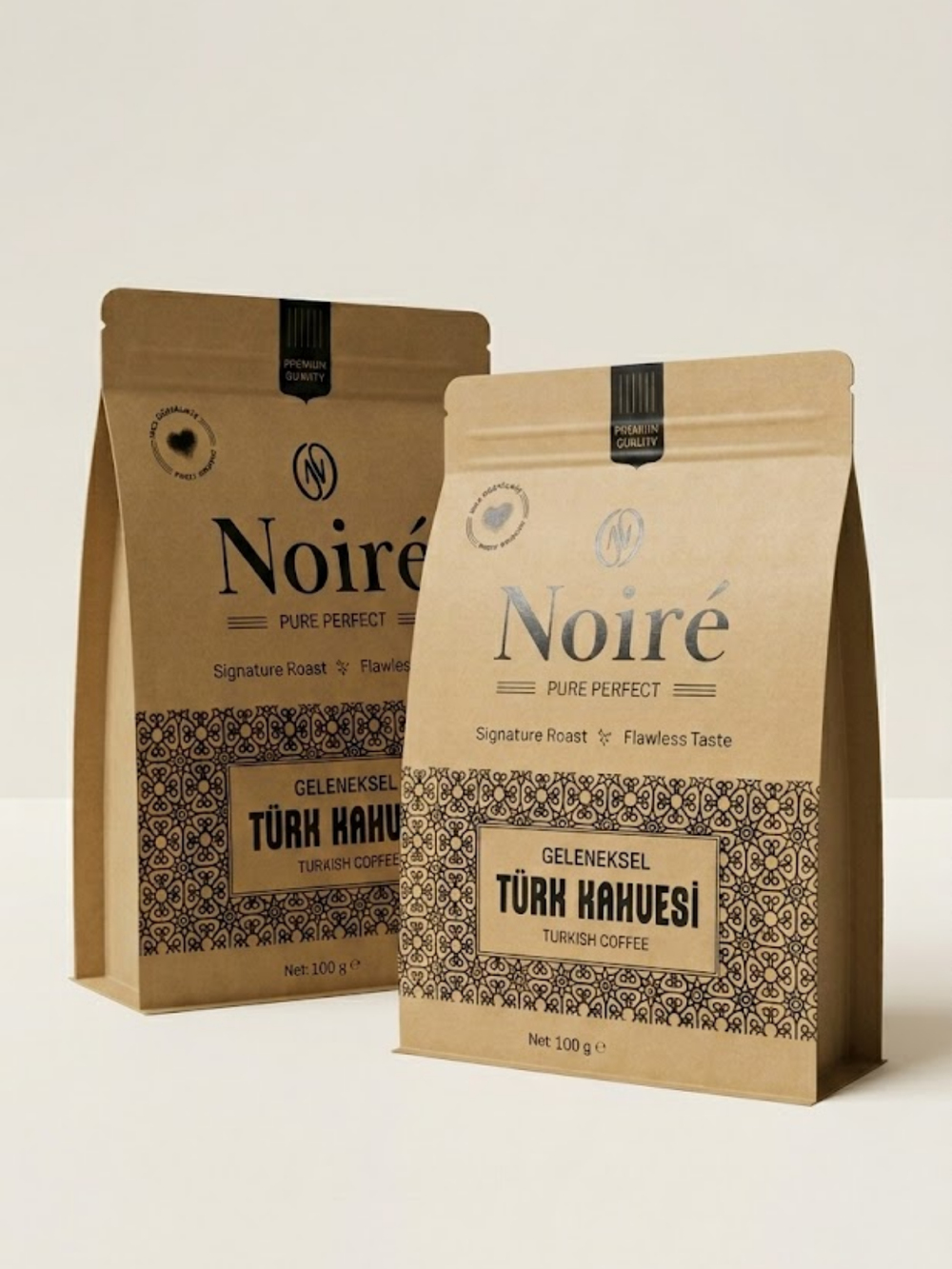 

2'li Set Noire Geleneksel Türk Kahvesi 100g %100 Arabica – Asırlık Lezzet
