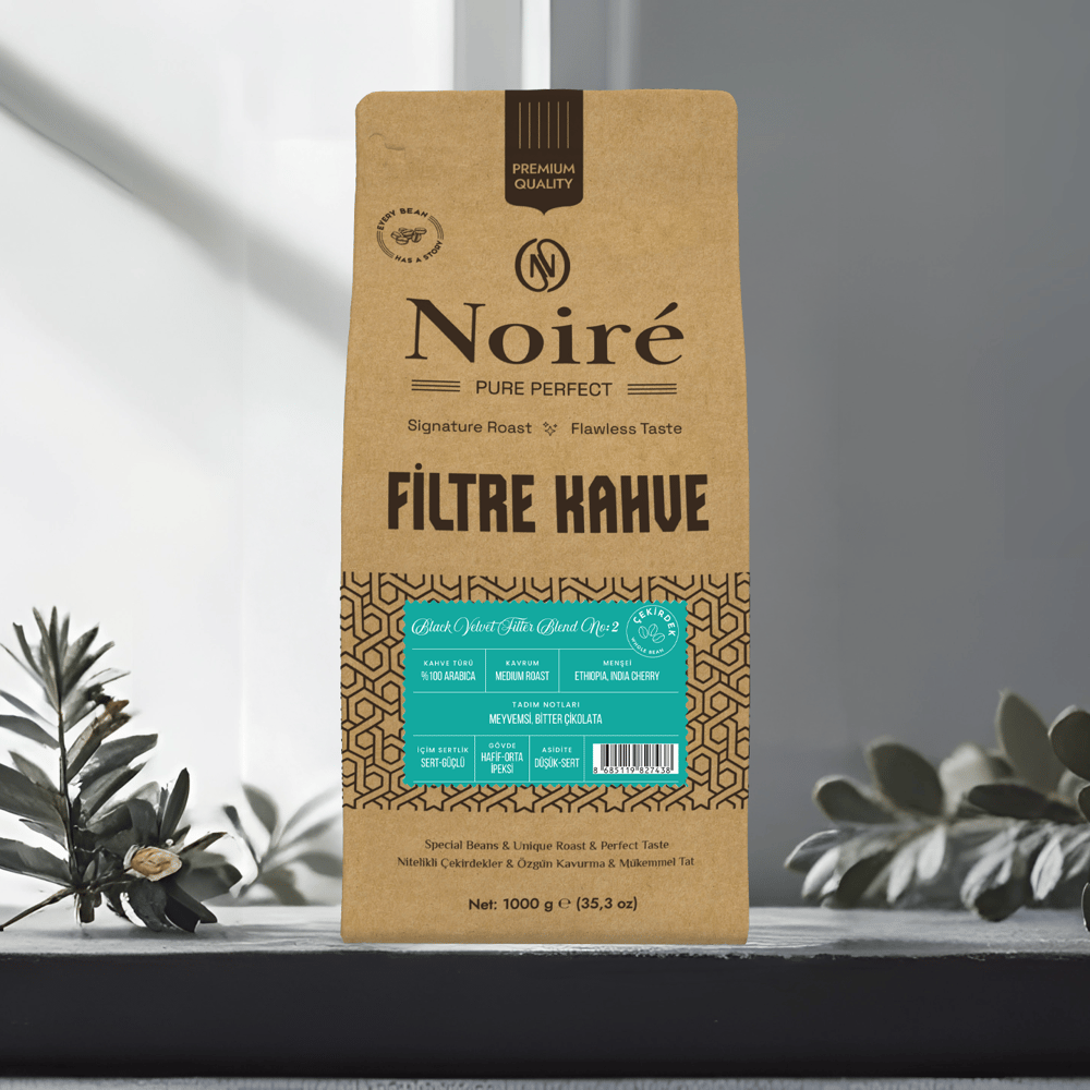 

Black Velvet Filter №2 %100 Arabica Filtre Kahve Çekirdeği 1 kg