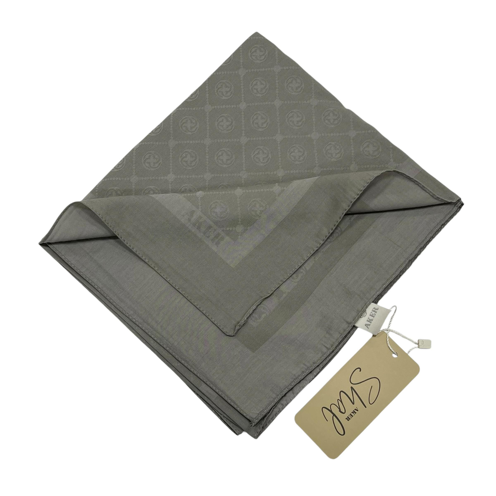 Aker Cotton Eşarp - Açık Füme 973