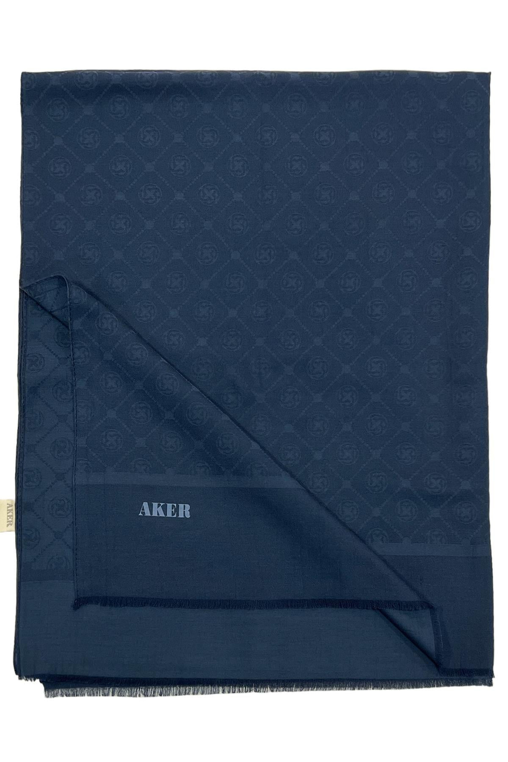 Aker Cotton Şal - Lacivert 921