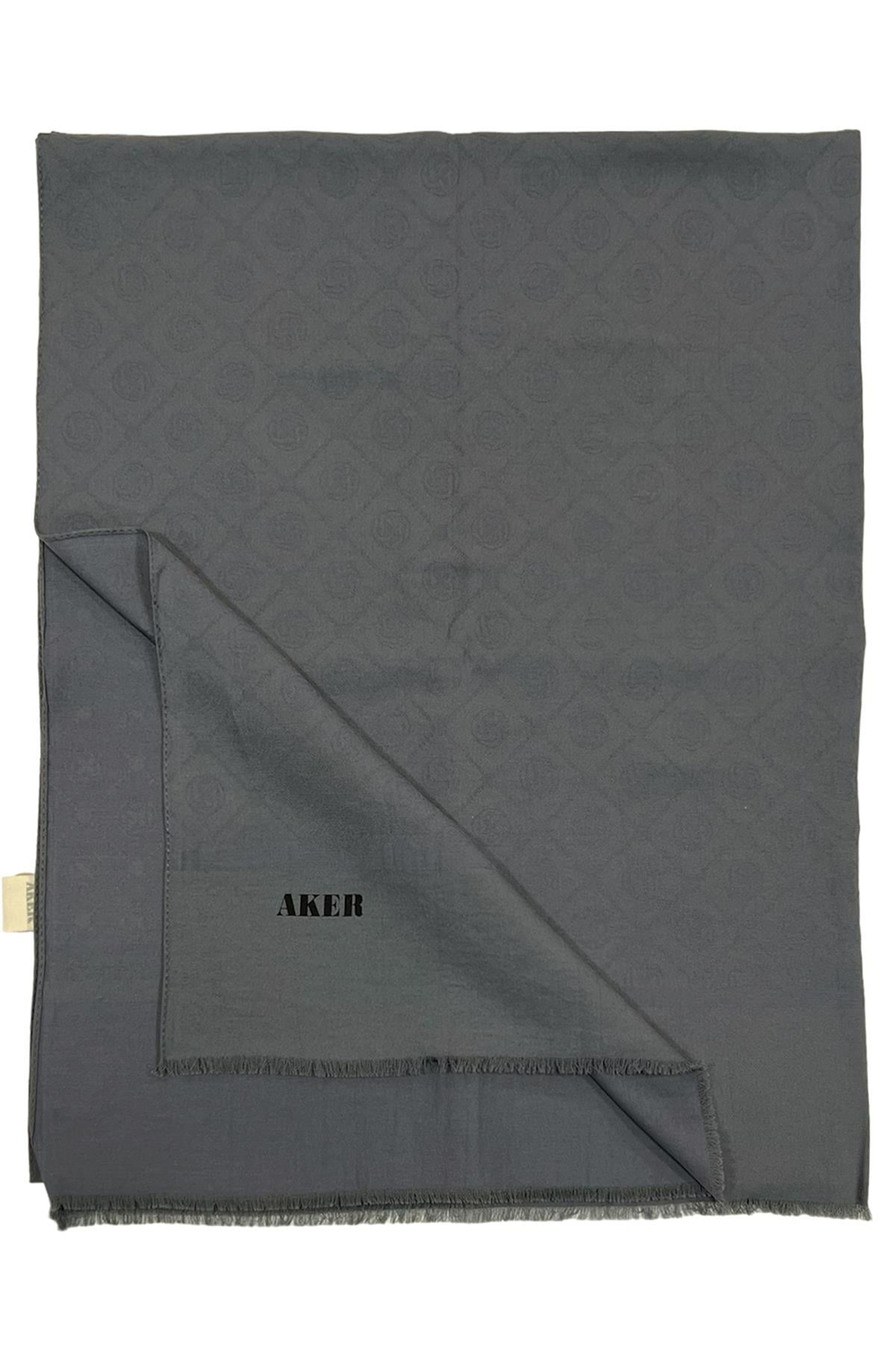 Aker Cotton Şal - Metalik Gri 974