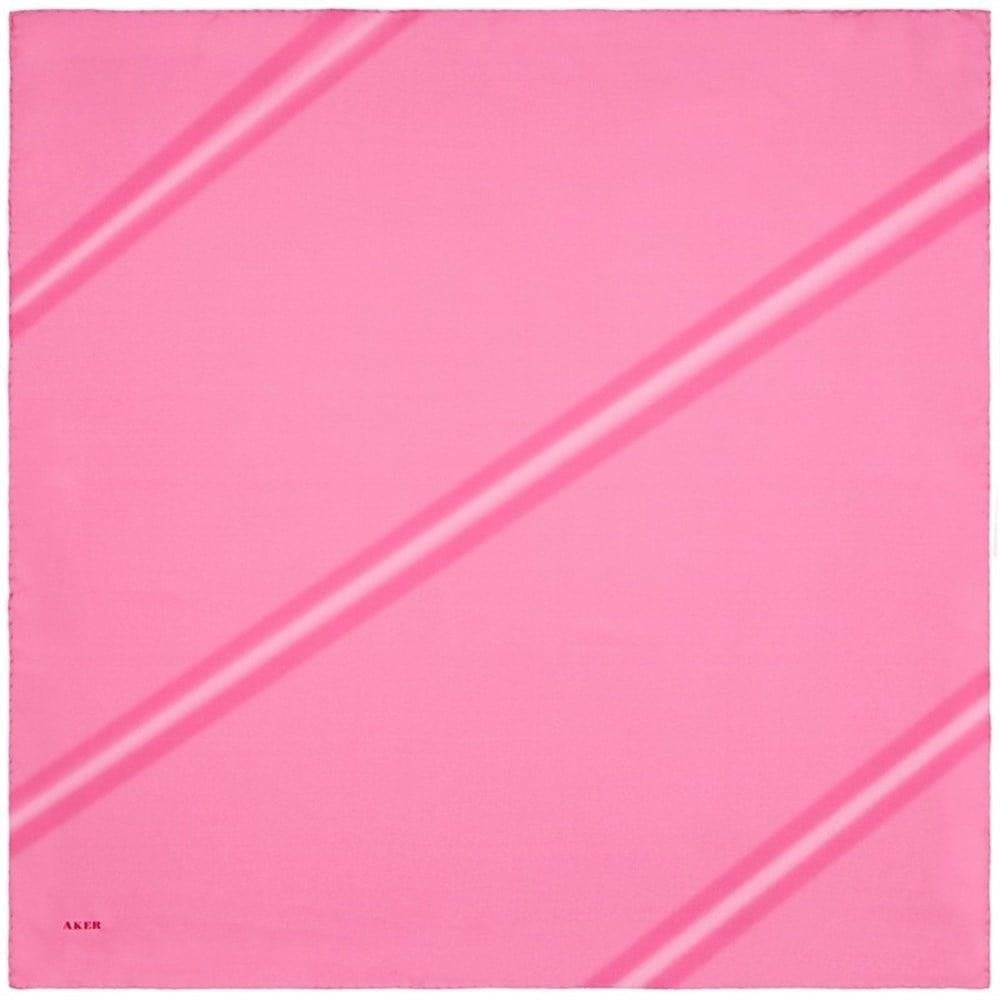 Aker Düz İpek Eşarp Sura - Pembe 396