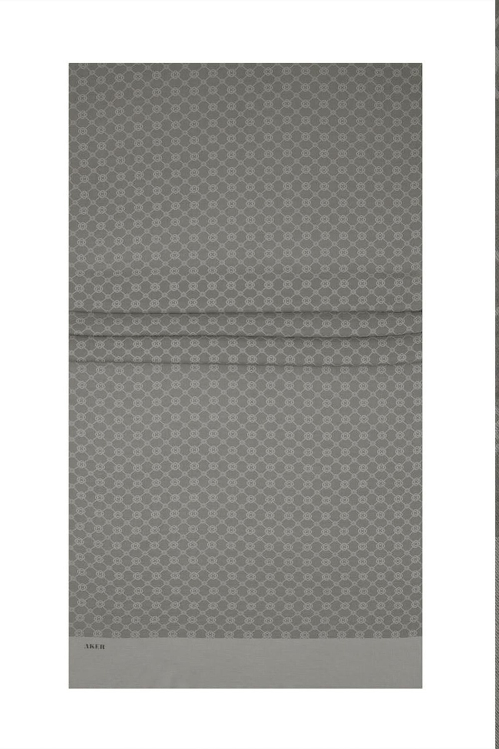 Aker Elegance Monogram Şal - Soft Taş 975