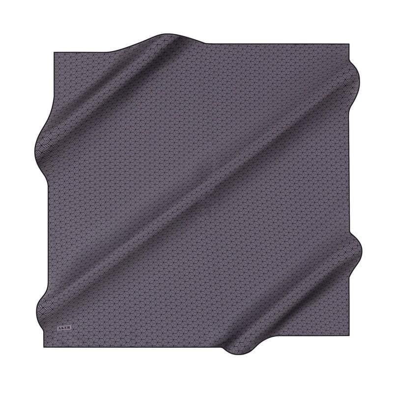 Aker İpek Eşarp - 8911713-922 Füme Antrasit Twill