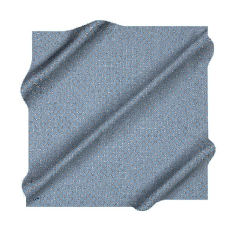 Aker İpek Eşarp - 8991713-922 Kot Mavisi Twill