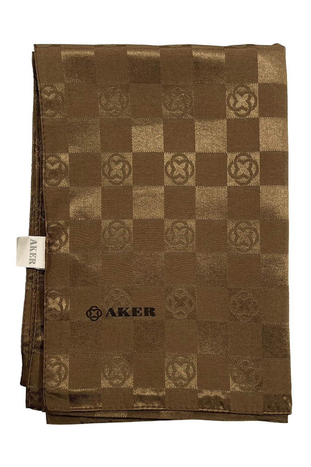 Aker Monogram Dama Şal - Kahve 931
