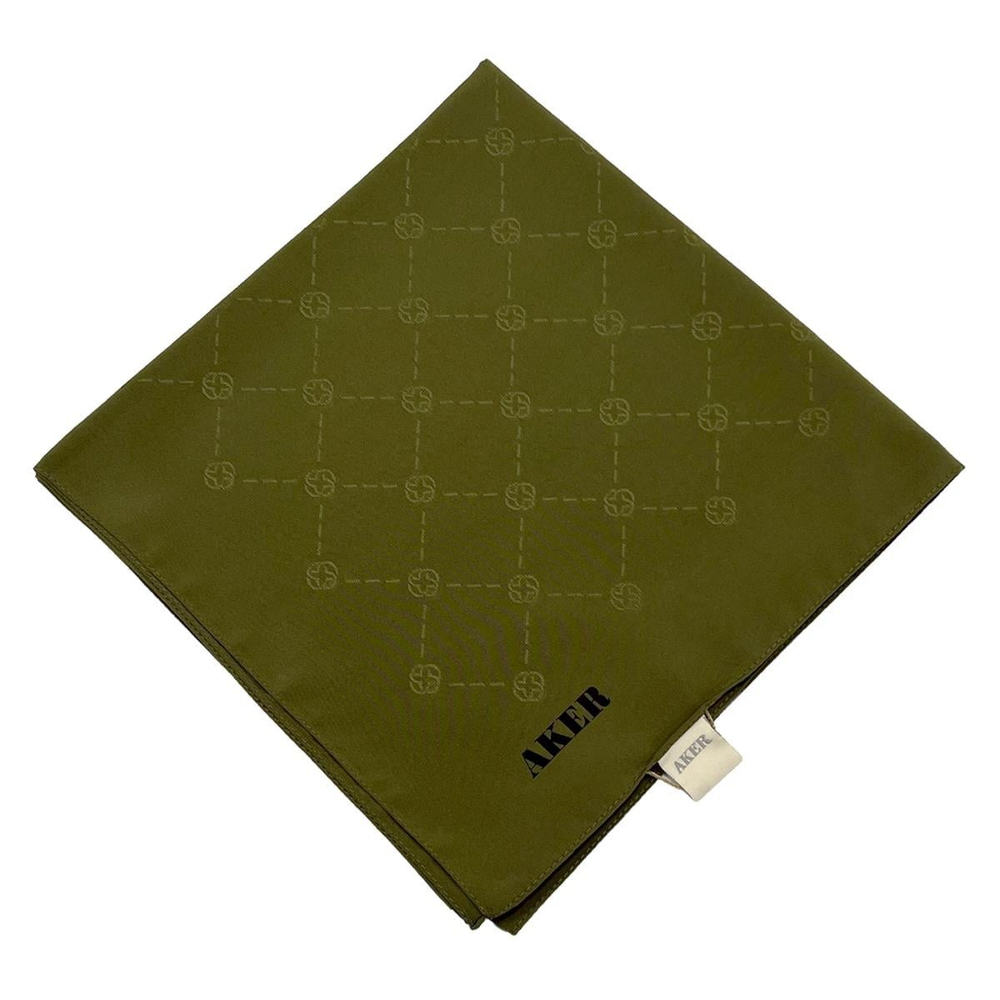 Aker Monogram Eşarp - Haki 951