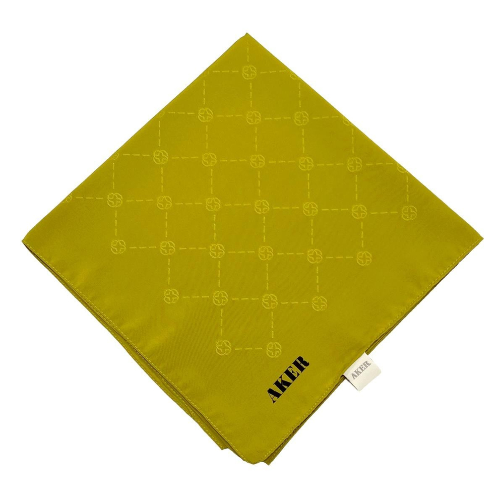 Aker Monogram Eşarp - Sarı 952