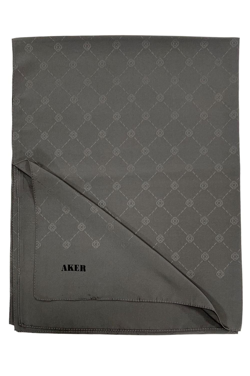 Aker Monogram Şal - Füme 974