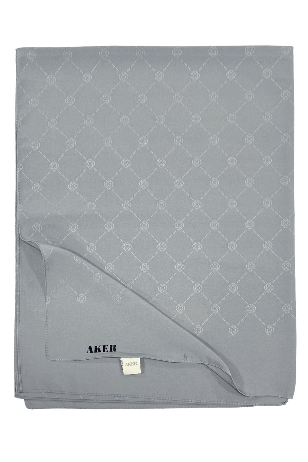 Aker Monogram Şal - Gri 972