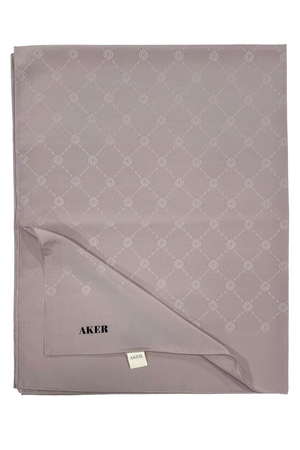 Aker Monogram Şal - Koyu Vizon 991