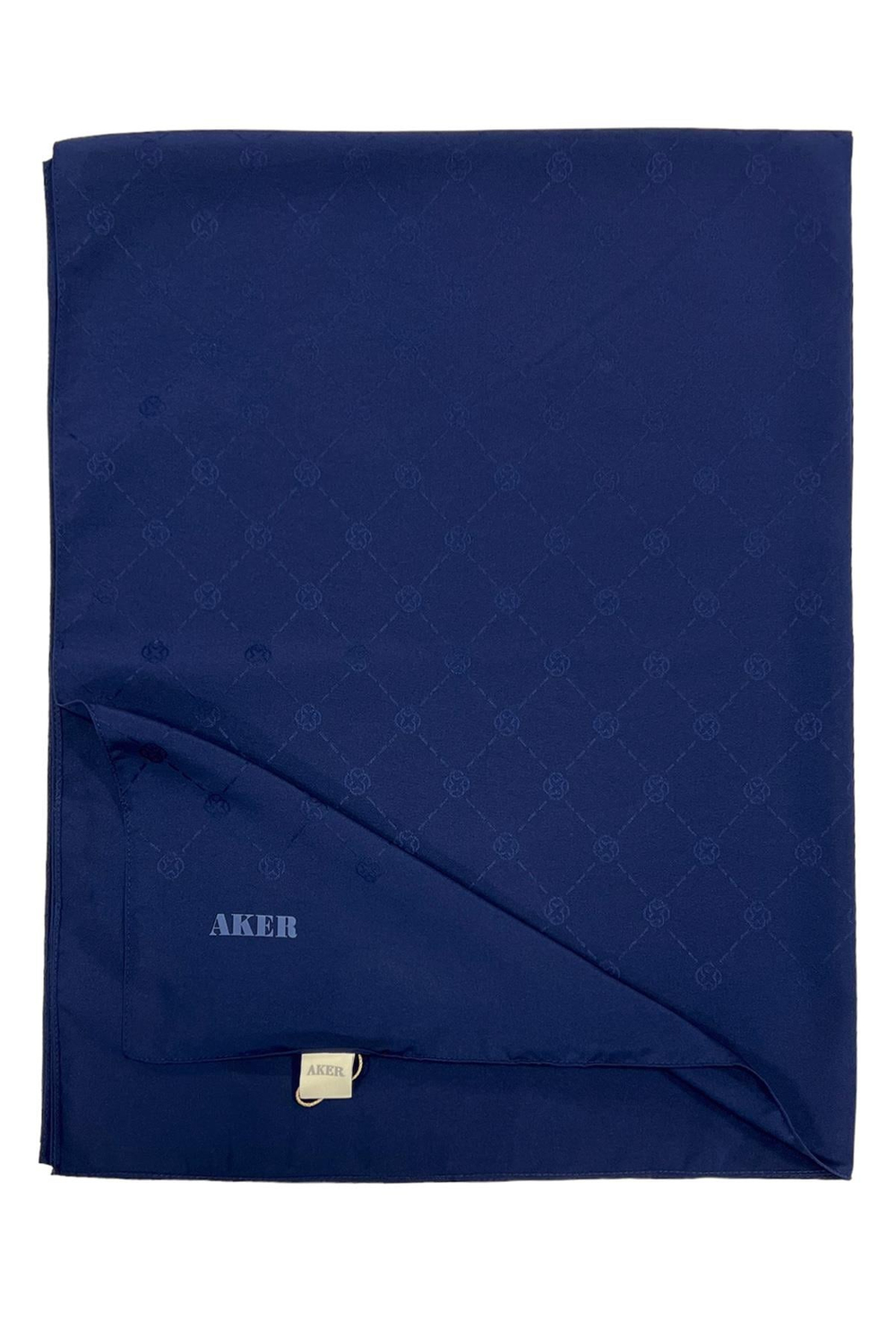 Aker Monogram Şal - Lacivert 921
