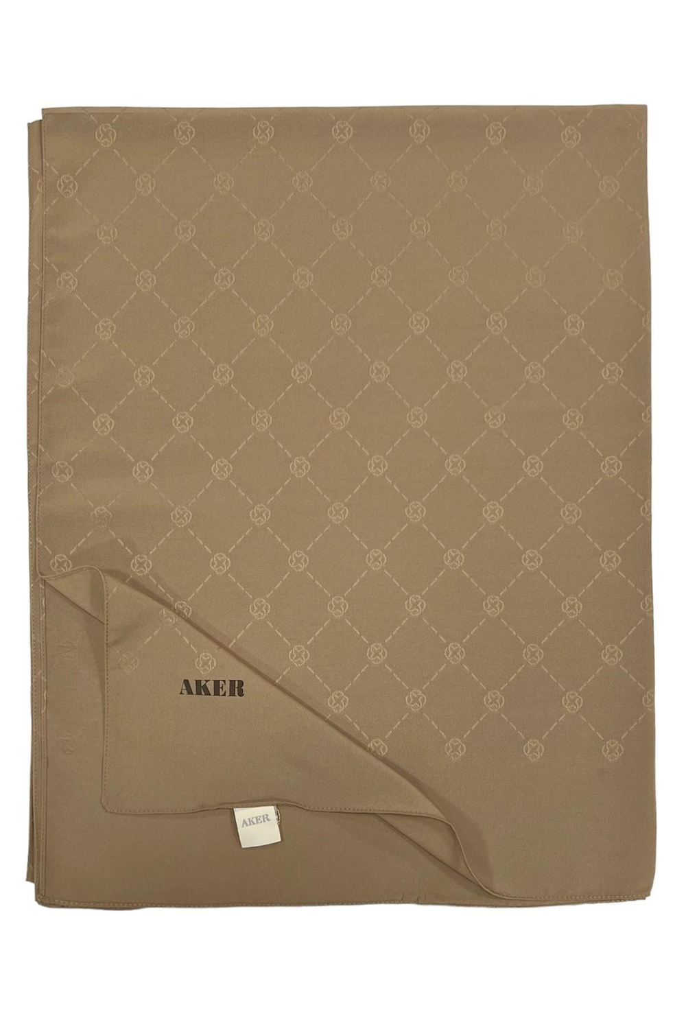 Aker Monogram Şal - Vizon 933