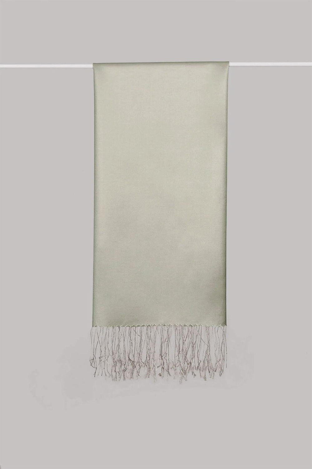 Armanda İpek Şal - Silver