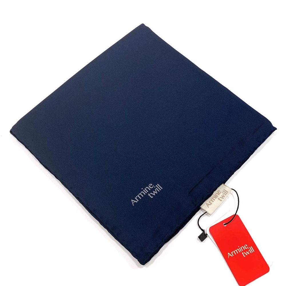 Armine Düz Twill Eşarp - Lacivert