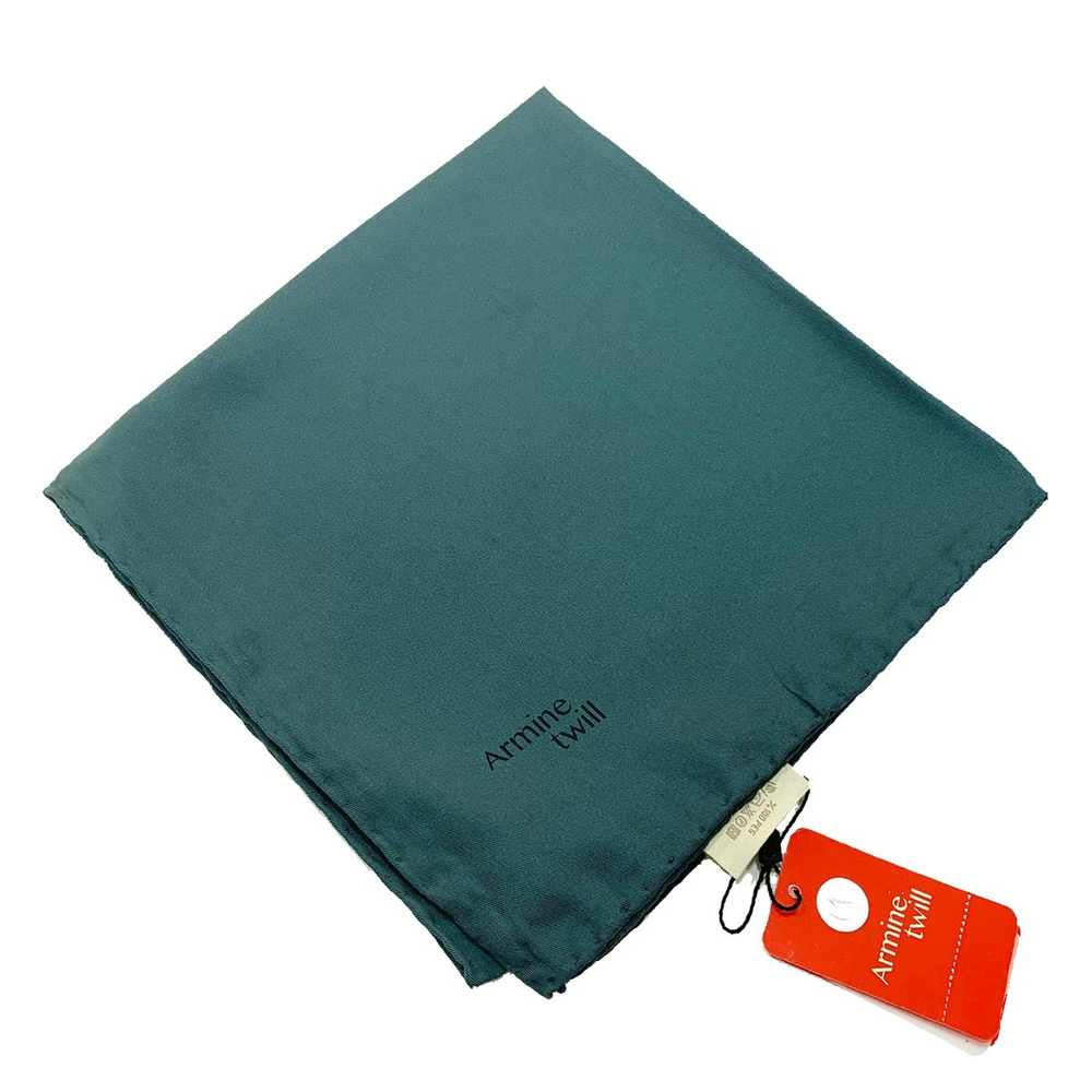 Armine Düz Twill Eşarp - Petrol