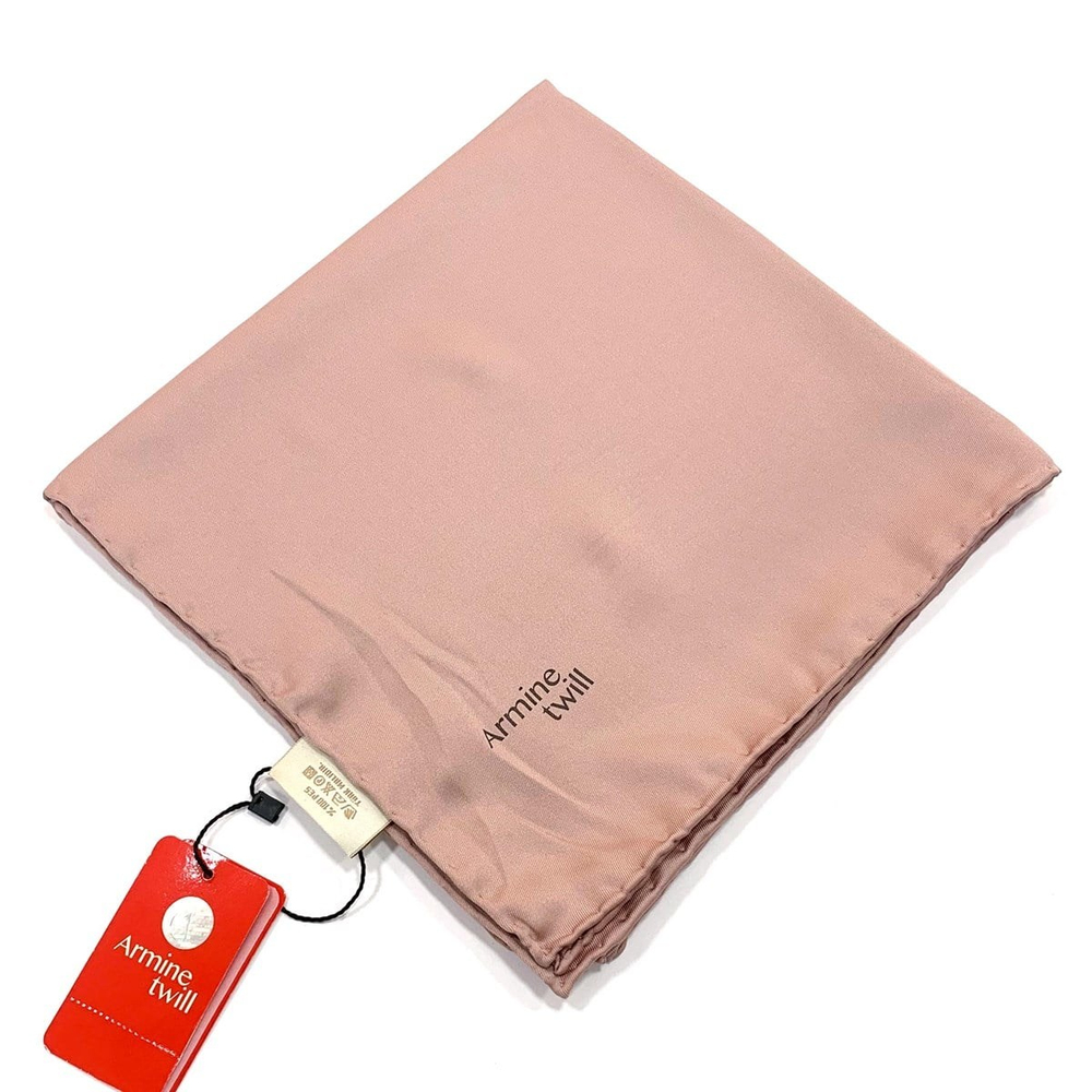 Armine Düz Twill Eşarp - Pudra