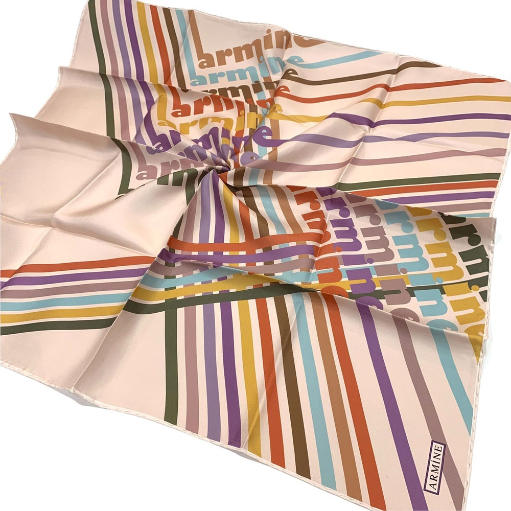 Armine İpek Eşarp 2022 Kış 8617-34 Twill