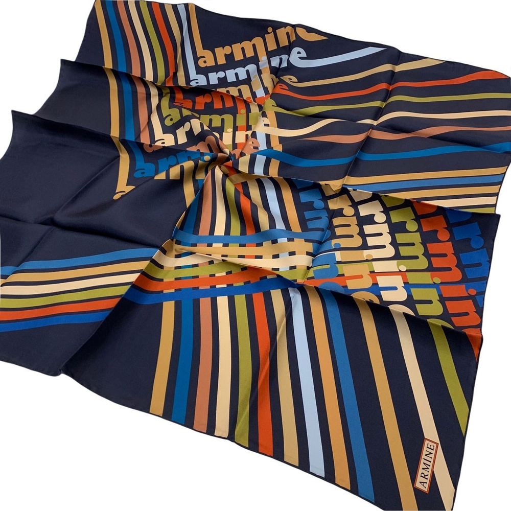 Armine İpek Eşarp 2022 Kış 8617-41 Twill