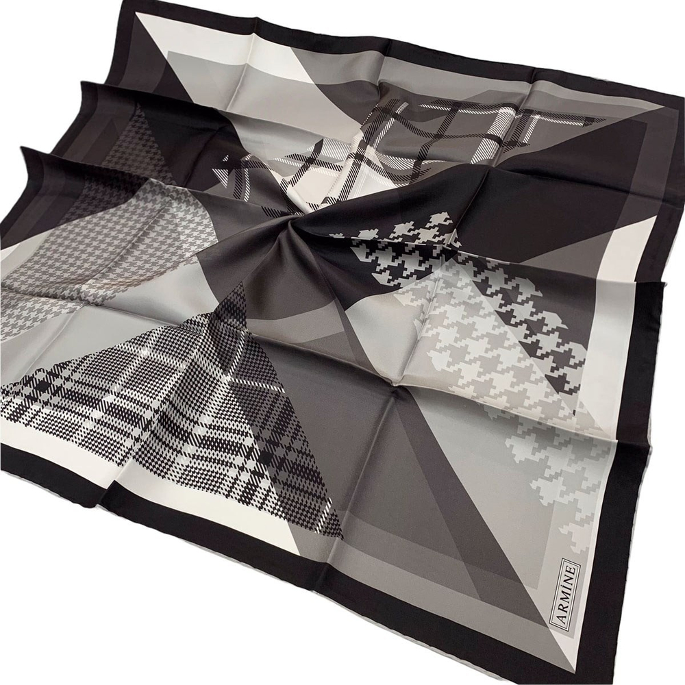 Armine İpek Eşarp 2022 Kış 8620-05 Twill