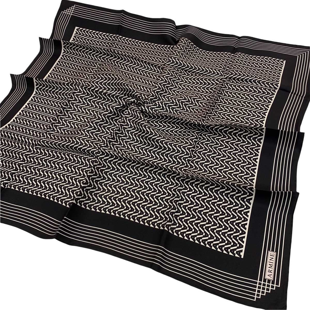 Armine İpek Eşarp 2022 Kış 8631-10 Twill