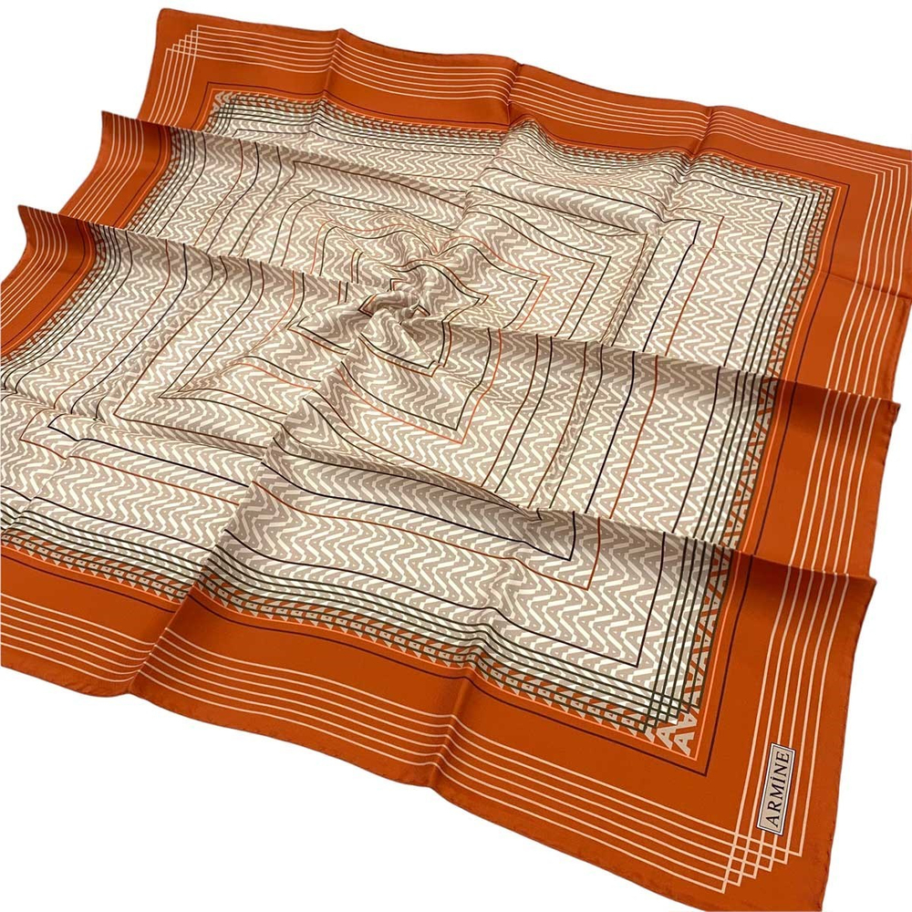 Armine İpek Eşarp 2022 Kış 8631-47 Twill
