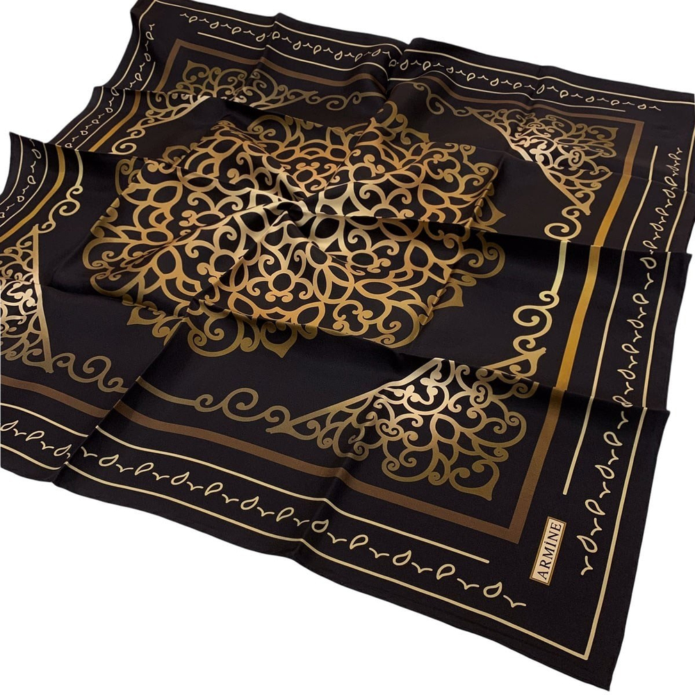 Armine İpek Eşarp 2022 Kış 8650-30 Twill