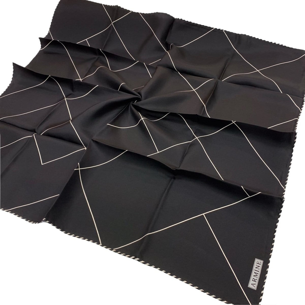 Armine İpek Eşarp 2022 Kış 8655-02 Twill