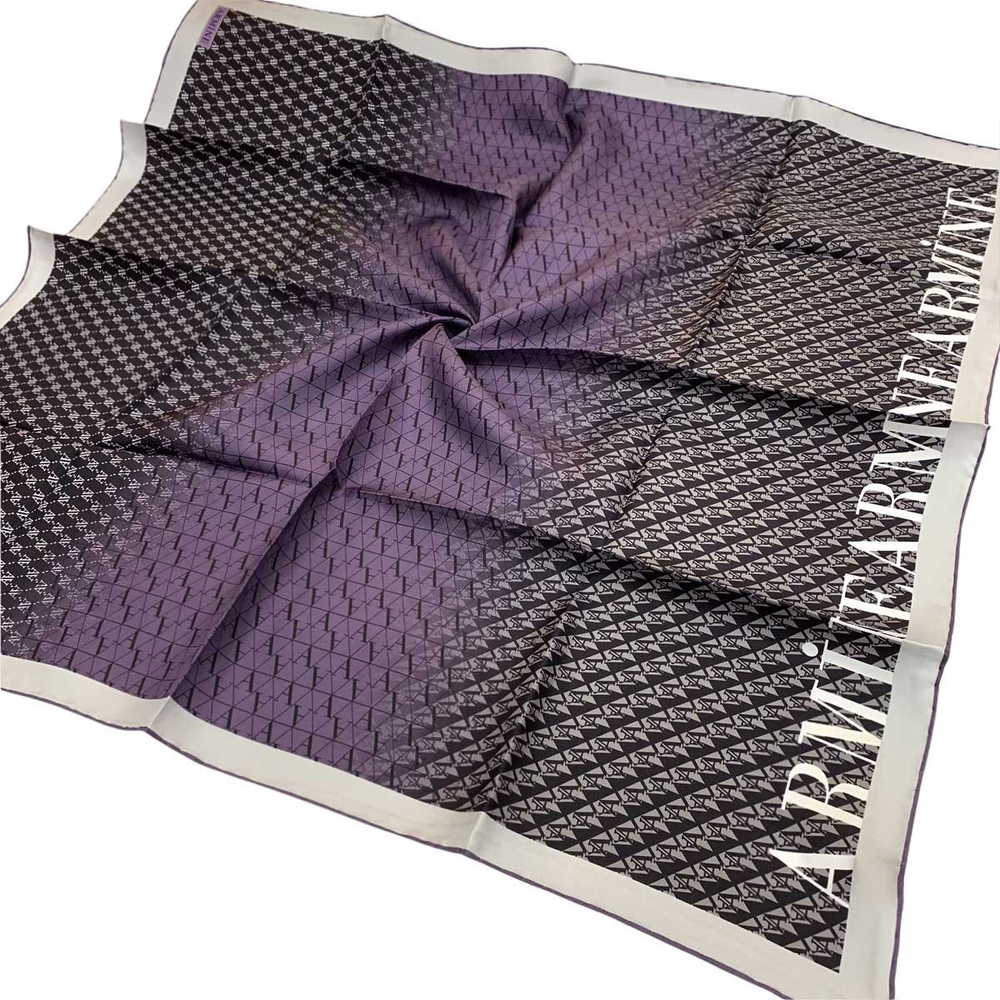 Armine İpek Eşarp 2022 Kış 8661-10 Twill
