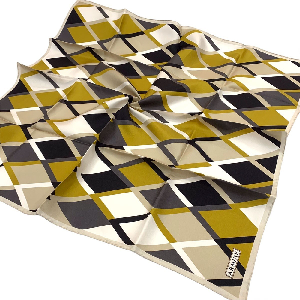 Armine İpek Eşarp 2022 Kış 8664-16 Twill