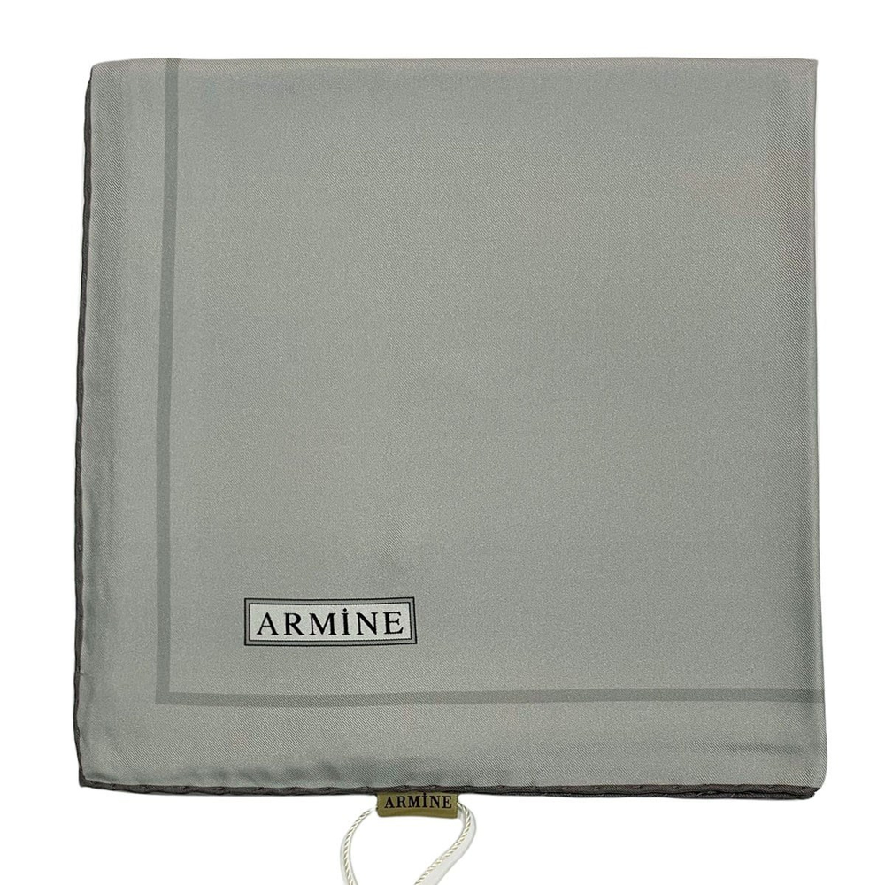 Armine İpek Eşarp 2022 Kış 8668-59 Gri Twill