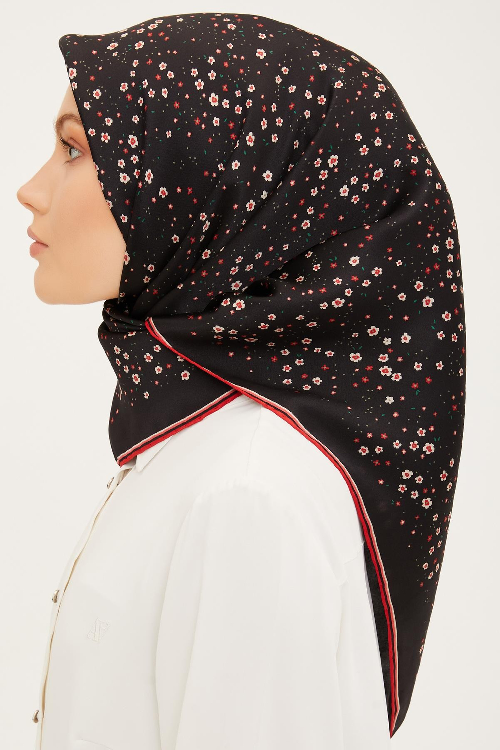 Armine İpek Eşarp 2023 Yaz 8900-13 Twill